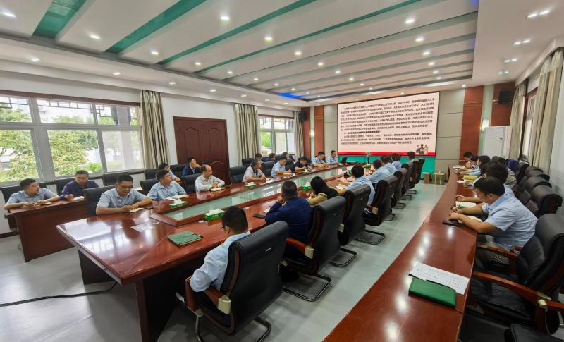 明光酒業召開9月份食品安全月調度會